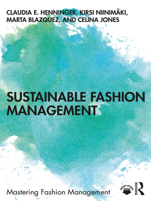 cover image of Sustainable Fashion Management